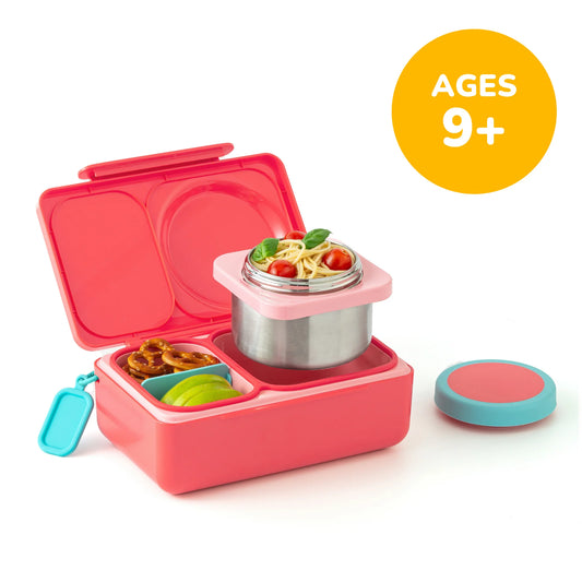 OmieBox UP insulated bento hot and cold lunch box with thermos for kids-mauritius
