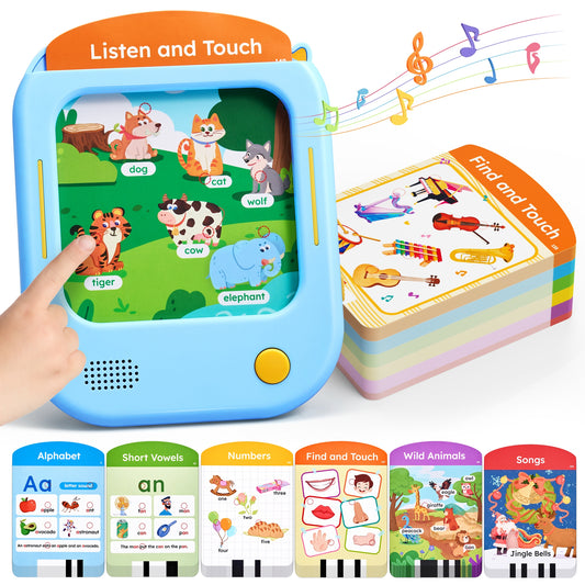 Screen-Free Kids Learning Tablet – Interactive Toddler Learning Tablet