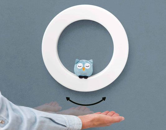 ZAZU Fay Rex Otis nightlight - baby sleep aid lamp - calming nursery light for bedtime routine and comfort-mauritius