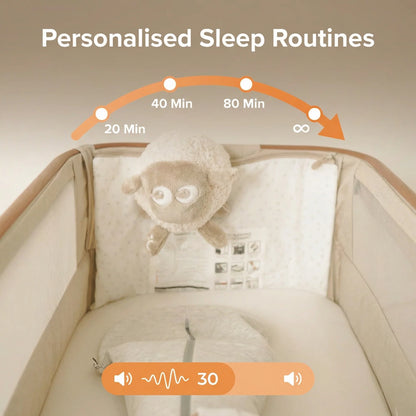 Ewan Deluxe baby sleep aid - plush sheep with soothing sounds and gentle night light for newborn sleep comfort mauritius