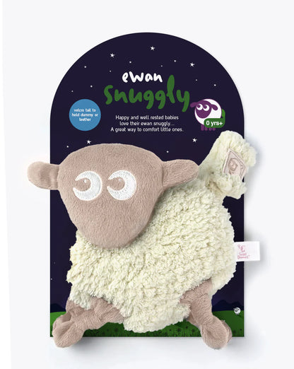 Ewan Snuggly comforter only - baby soft plush toy for soothing sleep and nursery bedtime comfort-mauritius