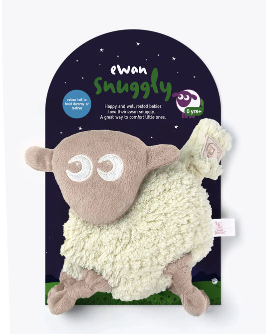 Ewan Snuggly comforter only - baby soft plush toy for soothing sleep and nursery bedtime comfort-mauritius