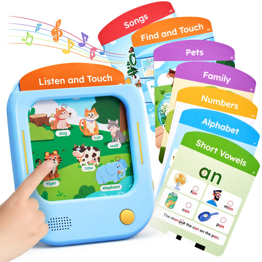 Screen-Free Kids Learning Tablet – Interactive Toddler Learning Tablet