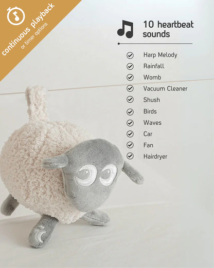 Ewan Deluxe baby sleep aid - plush sheep with soothing sounds and gentle night light for newborn sleep comfort mauritius