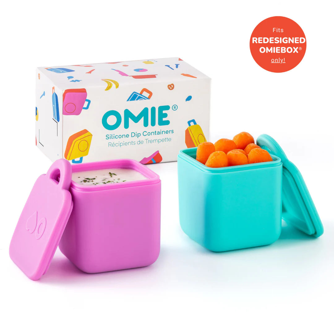 OmieDip reusable leakproof heat-safe container for bento lunch box-mauritius