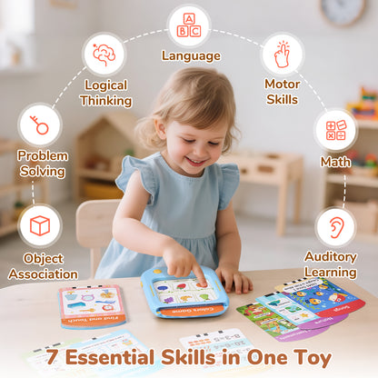 Screen-Free Kids Learning Tablet – Interactive Toddler Learning Tablet