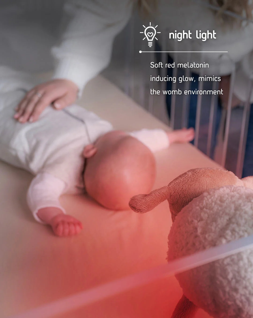 Ewan Deluxe baby sleep aid - plush sheep with soothing sounds and gentle night light for newborn sleep comfort mauritius