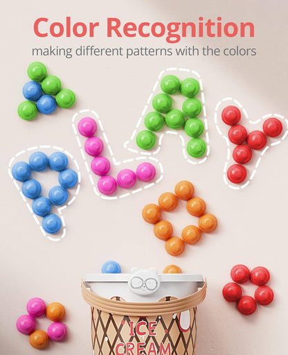Ice Cream Counting  & Color Sorting Set