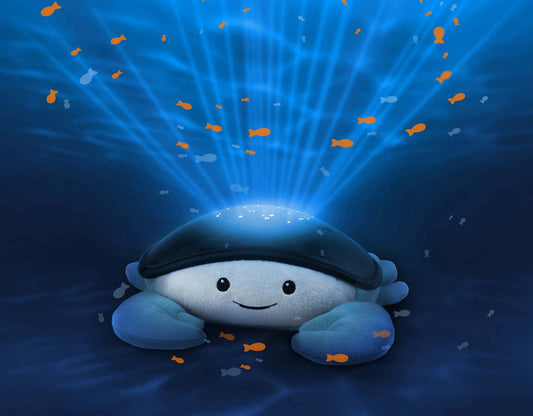 Zazu Cody sleep aid projector - ocean wave light - calming baby night light for nursery sleep routine