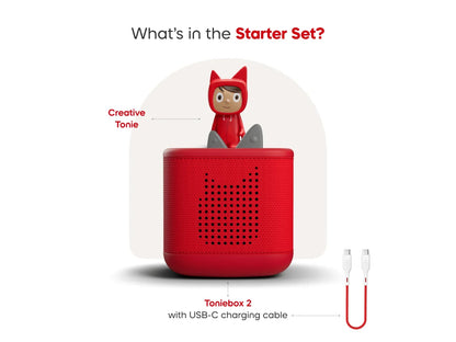 Toniebox 2 Starter Set Sunset Red