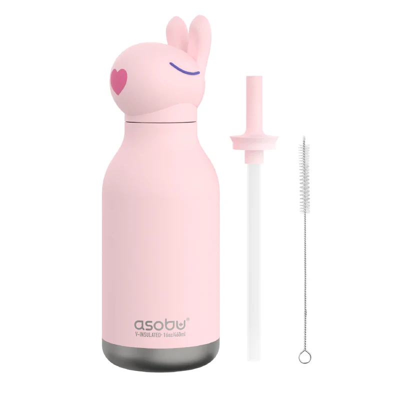 Asobu Bestie cute reusable insulated water bottle for toddlers and kids-mauritius