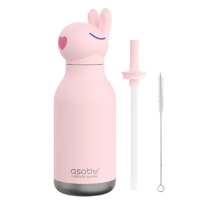 Asobu Bestie cute reusable insulated water bottle for toddlers and kids-mauritius