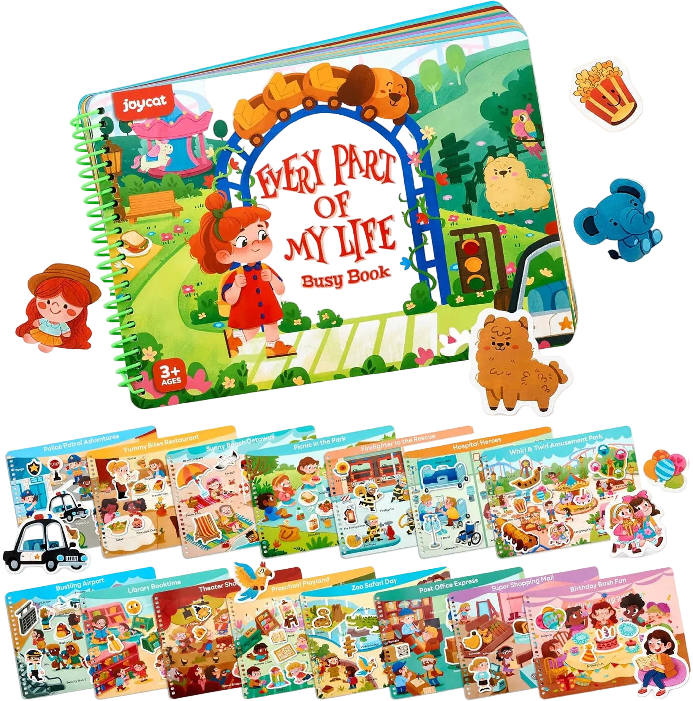 Montessori Preschool Busy Book – Every part of my life