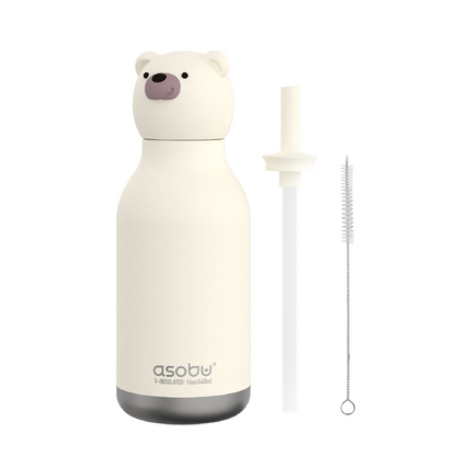 Asobu Bestie cute reusable insulated water bottle for toddlers and kids-mauritius