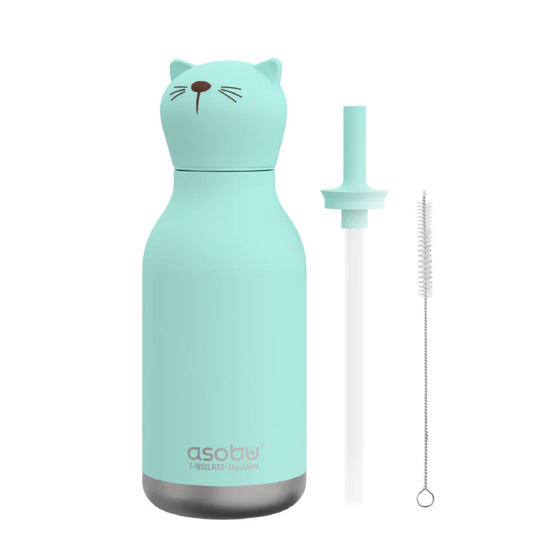 Asobu Bestie cute reusable insulated water bottle for toddlers and kids-mauritius