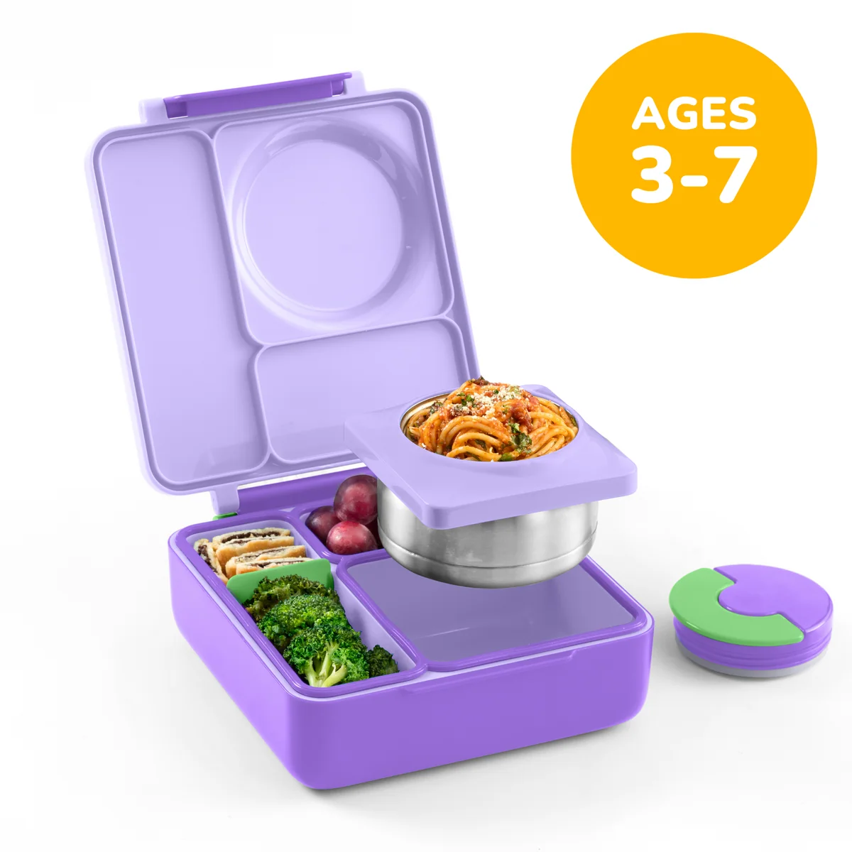 OmieBox Insulated Bento Lunch Box for Kids
