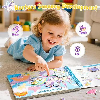 Montessori Preschool Busy Book – My Imaginative world