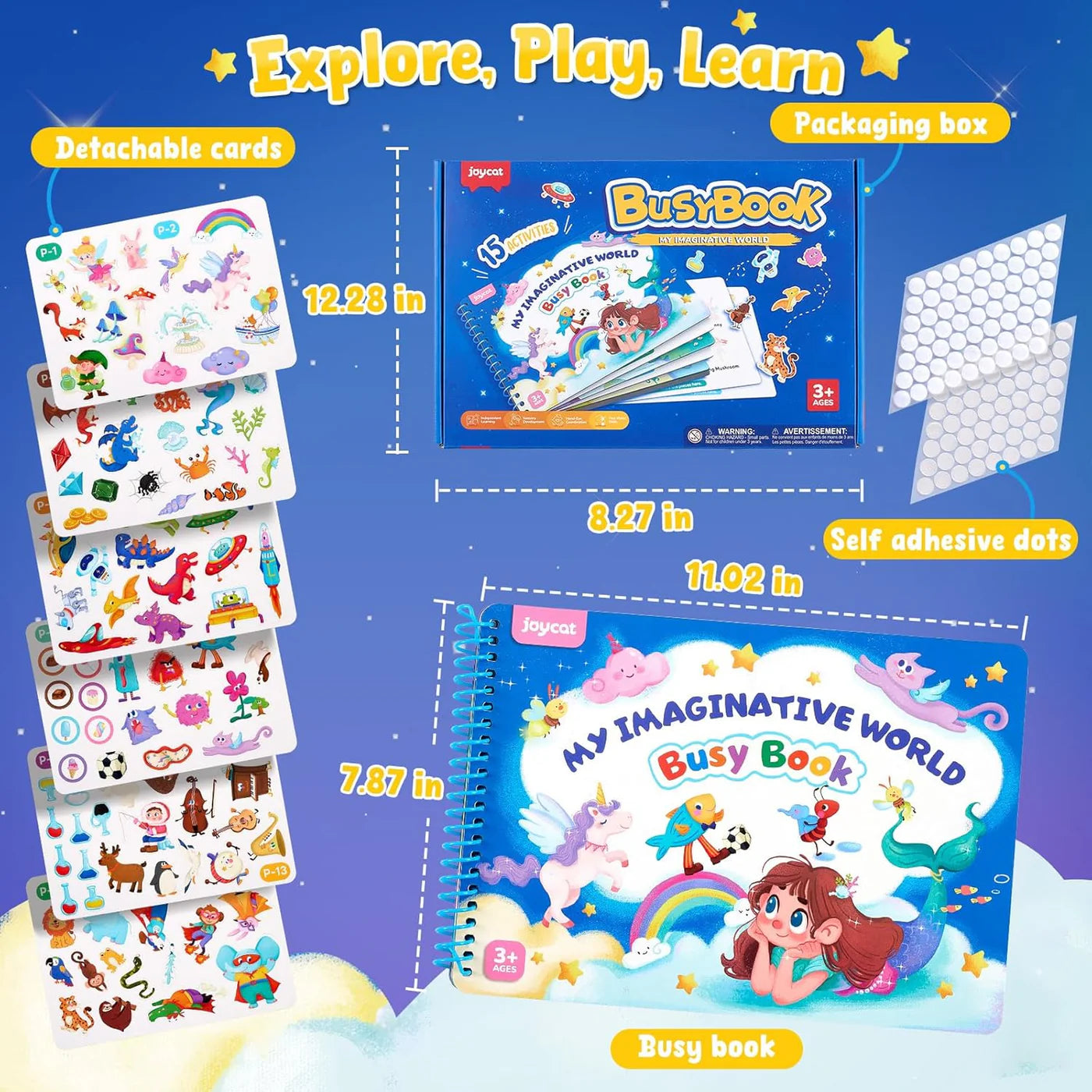 Montessori Preschool Busy Book – My Imaginative world