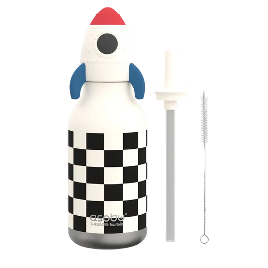 Asobu Bestie cute reusable insulated water bottle for toddlers and kids-mauritius